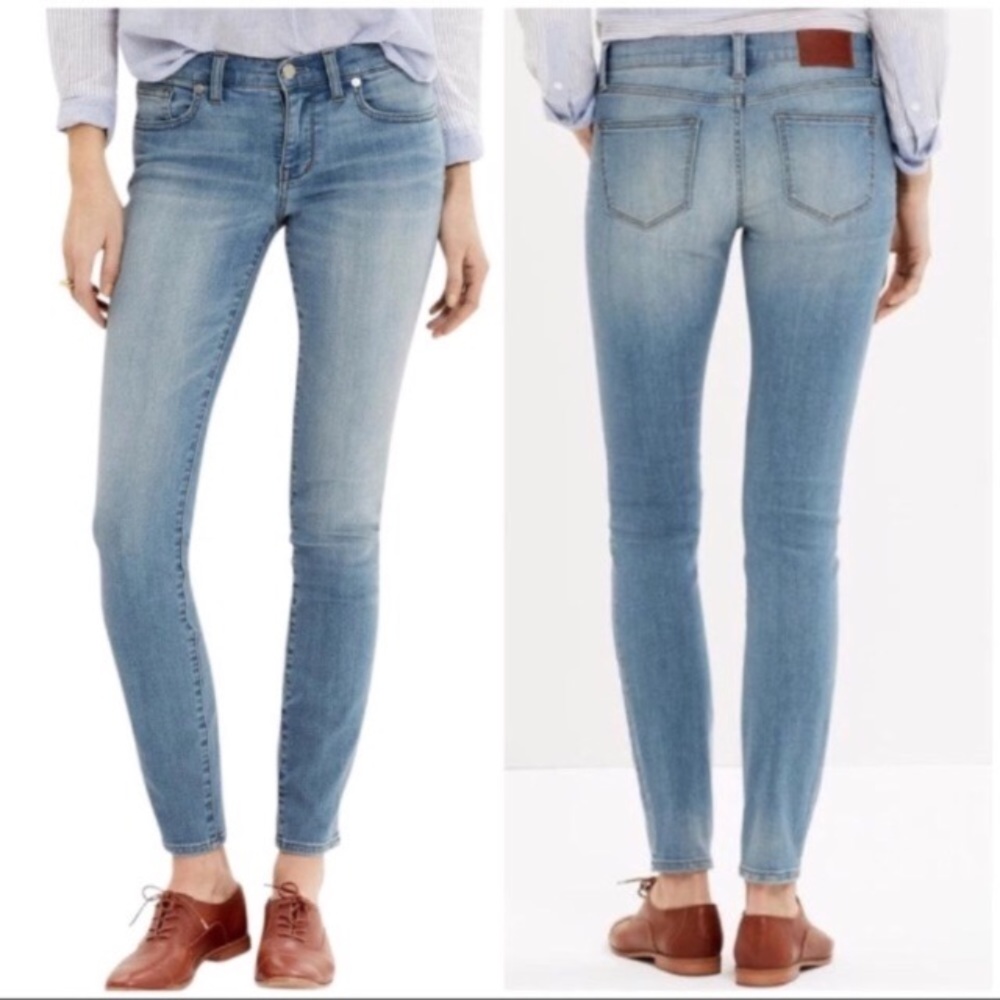 Madewell Lyndon Skinny Jeans Light Wash Jeans Women’s Sz 26